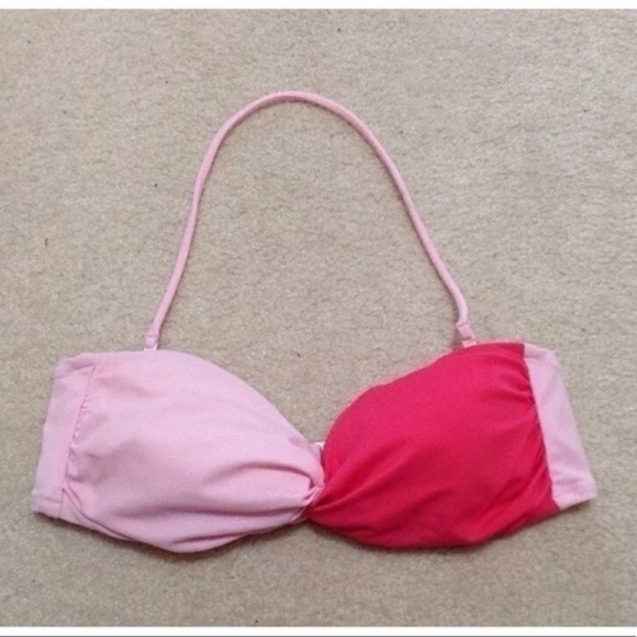 Victoria’s Secret Pink Swim ColorBlock Top Medium - Picture 4 of 4